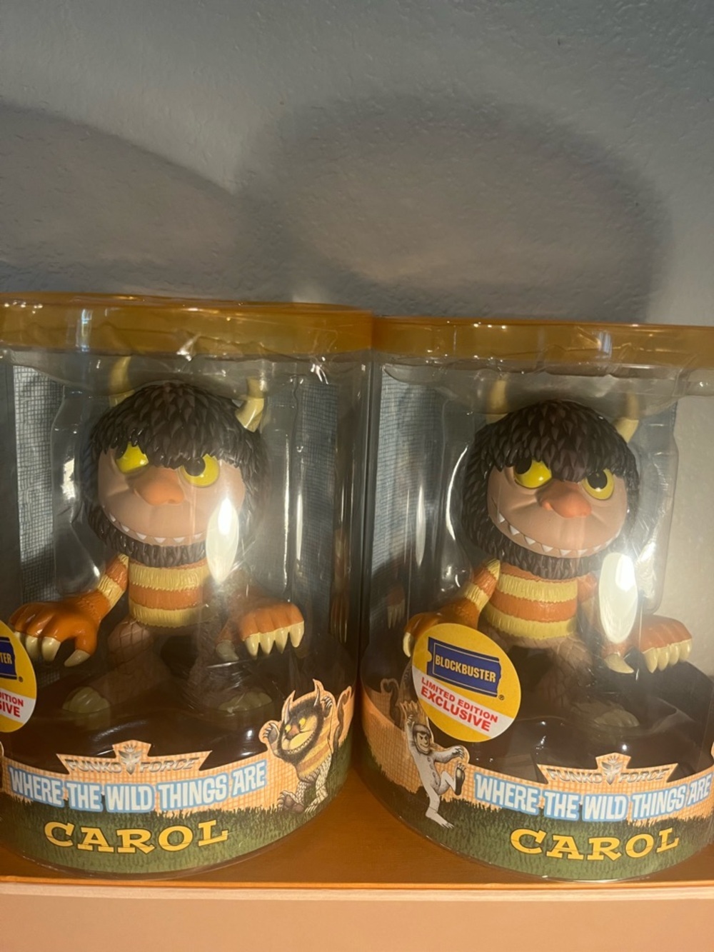 Where the Wild Things Are 'Carol' Vinyl Figure - Yellow & Brown Funko Figurines